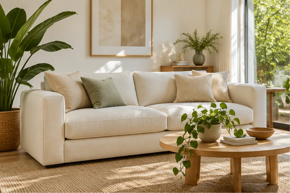 Sofa and home living selection