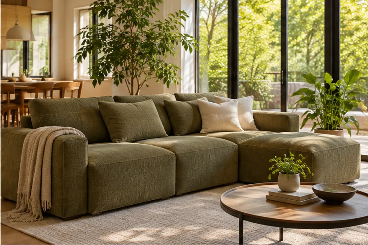 Sofa and home living selection